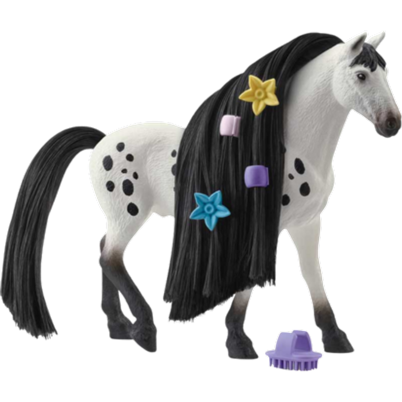 Schleich Beauty Horse Knabstrupper Hingst Figur