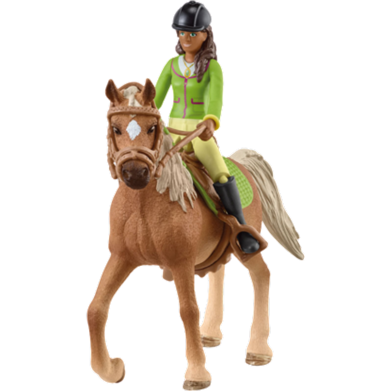 Schleich Horse Club Sarah og Mystery Figur – 42542