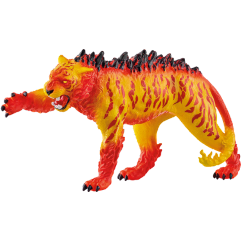 Schleich Lava Tiger Figur