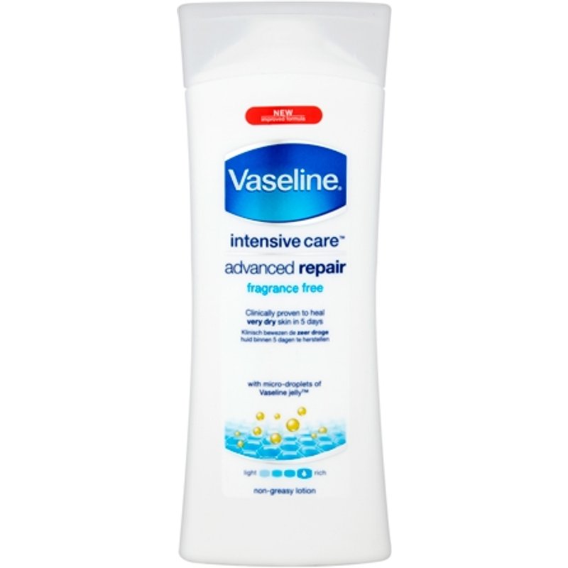Vaseline Intensive Care Advanced Repair Unscented Body Lotion 400ml