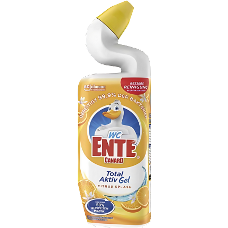 WC Ente Total Aktiv Toiletrens Citrus Splash - 750ml