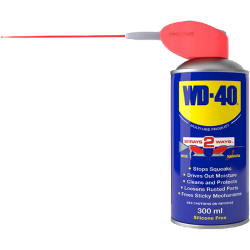 WD-40 Multi-Use Smart Straw Lubricant Aerosol Spray – 300ml