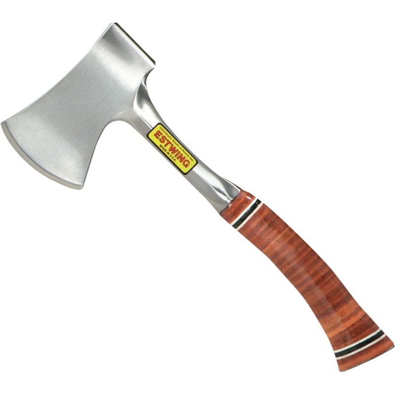 Estwing E24A Sportsman's Axe Leather Grip - 3.1/4in Edge (2 lb) E24A