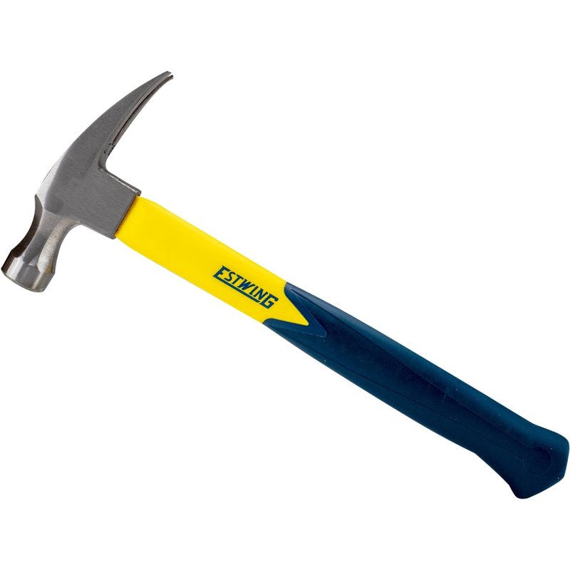 Estwing Surestrike Straight Claw Hammer, Fibreglass Shaft 570g (20oz) EMRF20S