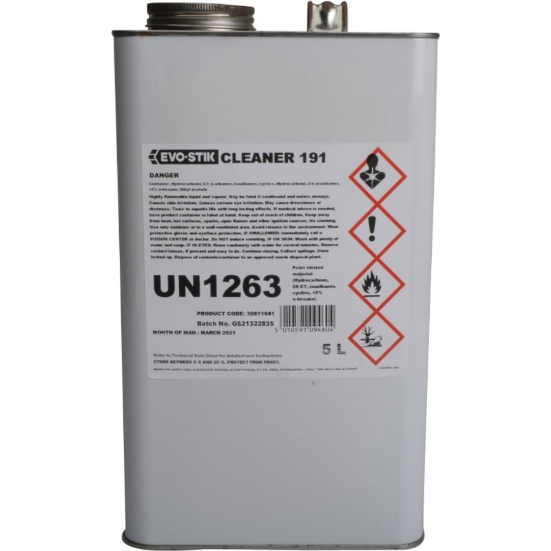 EVO-STIK Adhesive Cleaner 5 litre 30811681