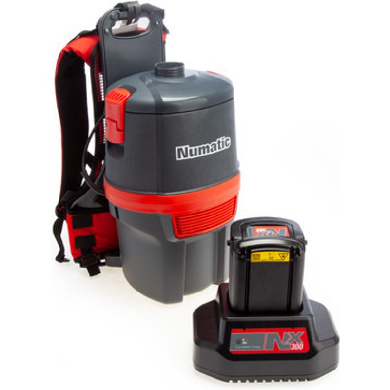 Numatic RSB150HNX 36V Cordless HEPA RucSac Vacuum (1 × NX300 Battery) RSB.150H/2