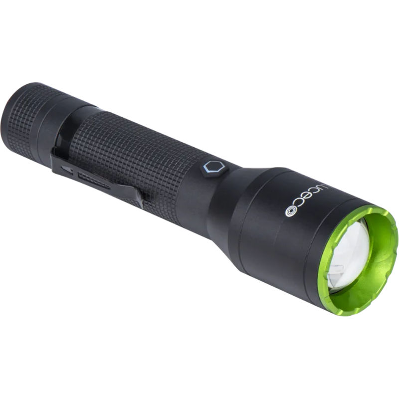 Masterplug Luceco Multi Focus Rechargeable Hand Torch 6W 600lm 6500K LILHT60B65-01