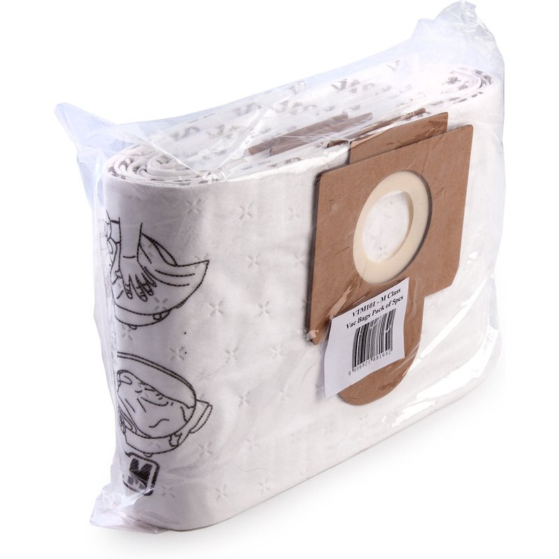 V-TUF VTM101 M-Class Vacuum Bags (Pack of 5) VTM101
