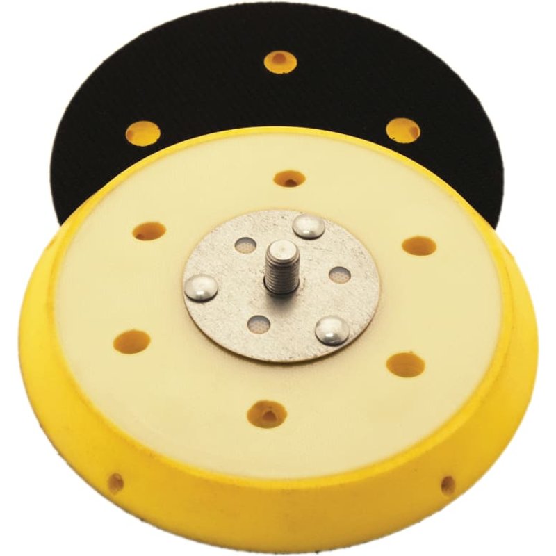 Flexipads World Class Dual Action Sander Pad 150mm GRIPĀ® 6+1 Holes 5/16 UNF 17079