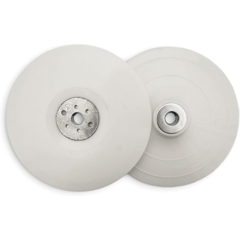Flexipads World Class Angle Grinder Pad White 180mm (7in) 5/8 x 11 UNC 20305