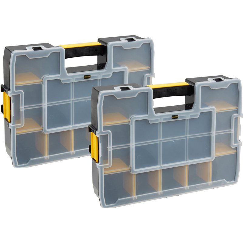 Stanley 1-95-839 Sortmaster Organiser Twin Pack 1-95-839