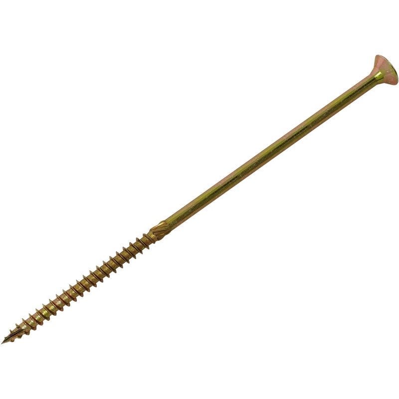 ForgeFix Spectreâ„¢ PZ Compatible Wood Screw CSK ZYP 8.0 x 240mm Box 50 SPE8240Y