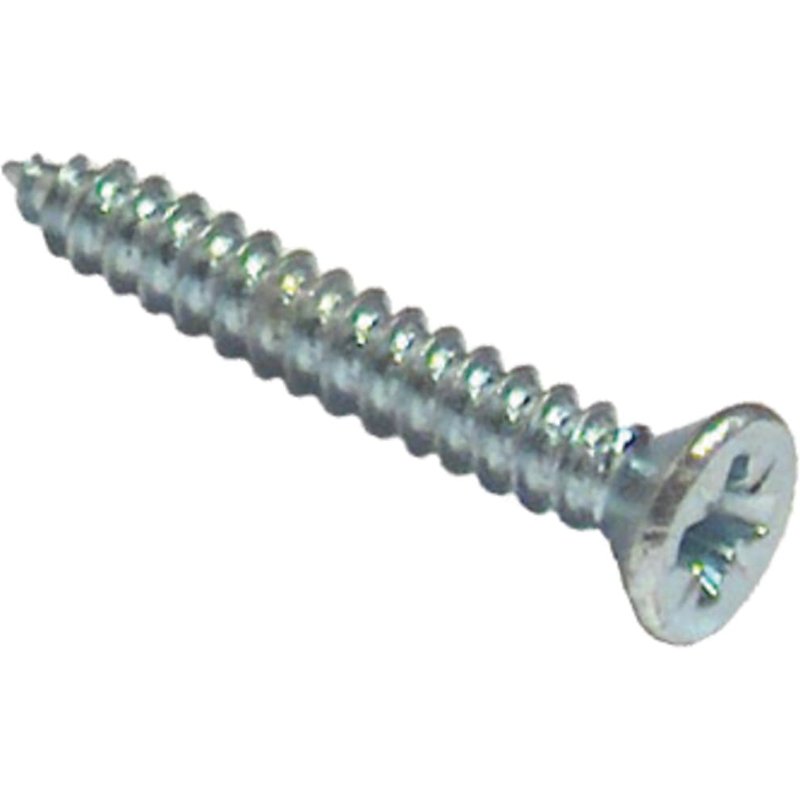 ForgeFix Self-Tapping Screw Pozi Compatible CSK ZP 1/2in x 4 Box 200 STCSK124ZP