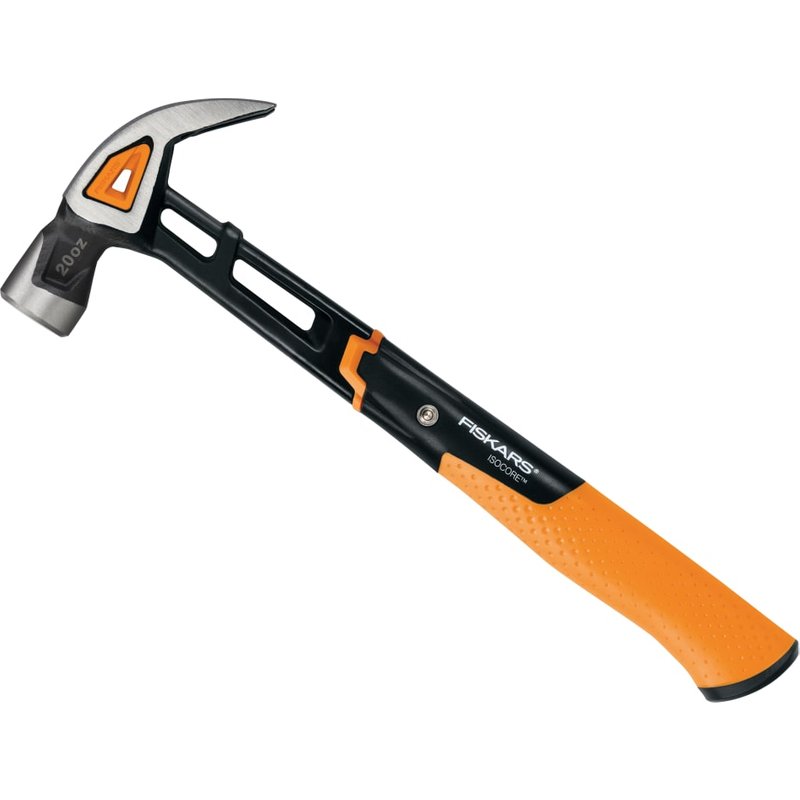 Fiskars IsoCore Curved Finishing Hammer 570g (20oz) 1027203