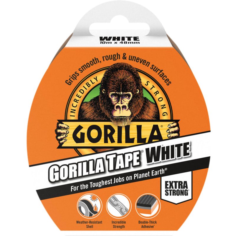 Gorilla Glue Tape White 10m 3044611 3044611