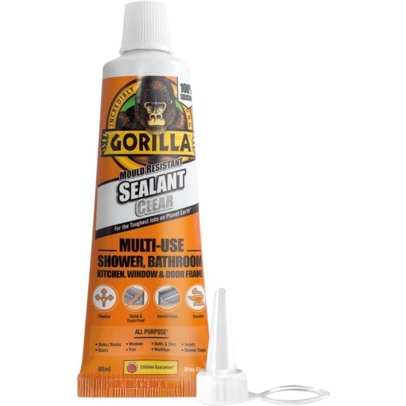 Gorilla Glue Gorilla All Condition Sealant Clear Tube 80ml 1144301