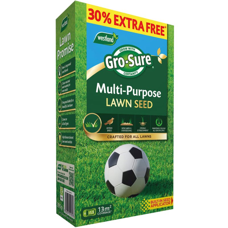Gro-Sure Gro-Sure Multi-Purpose Lawn Seed 10m² +30% Free 20500301