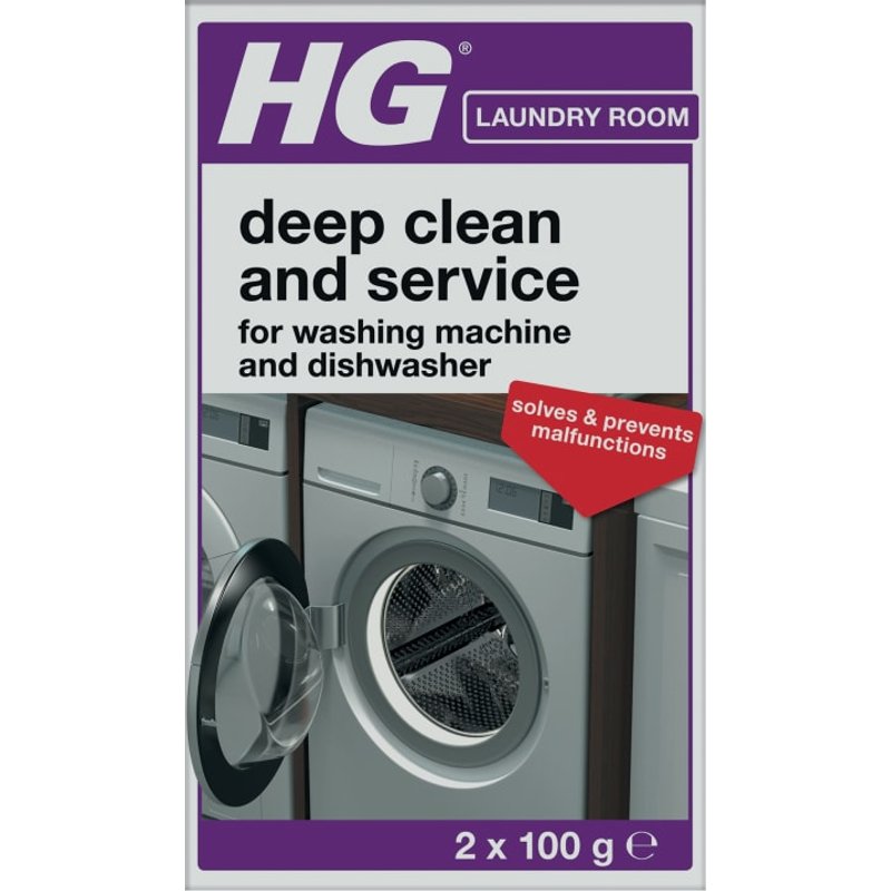 H G Deep Clean & Service For Washing Machine & Dishwasher 0.2kg 248020106