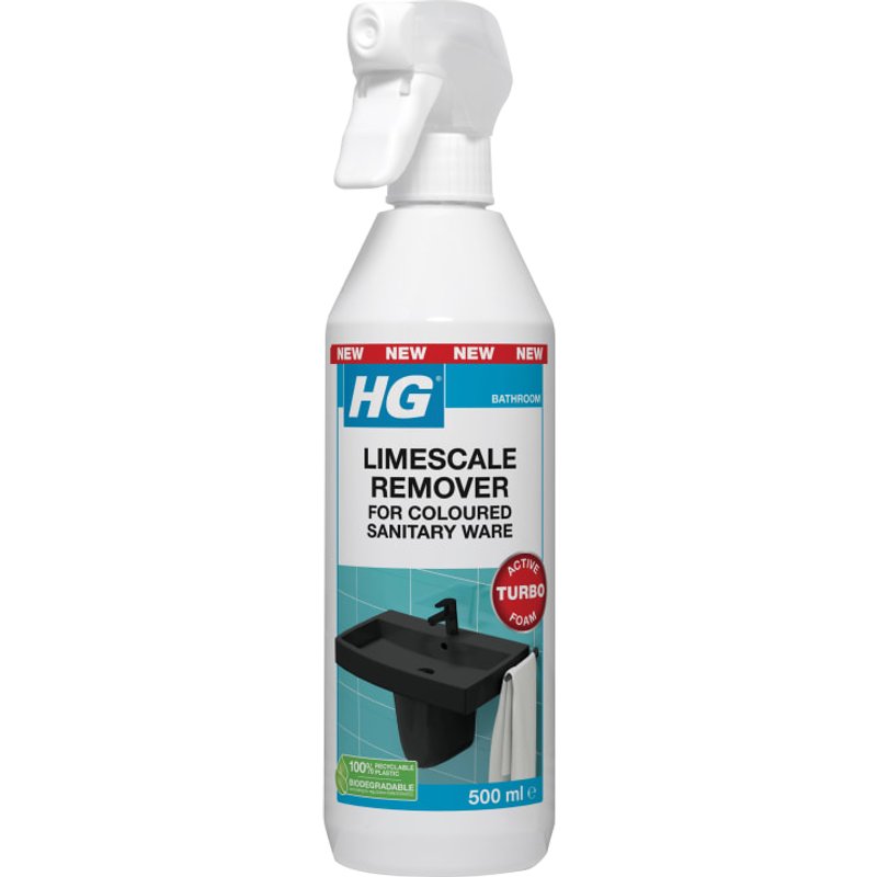 H G Limescale Remover for Coloured Sanitary Ware 500ml 428050106