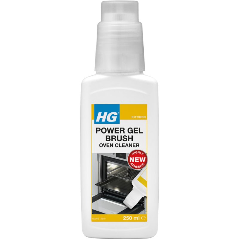 H G Power Gel Brush Oven Cleaner 250ml 483025106