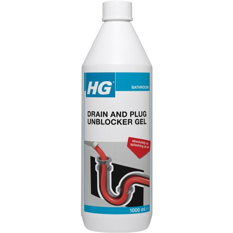 H G Drain & Plug Unblocker Gel 1L 540100106