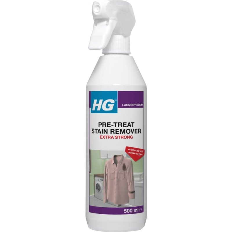 H G Pre-Treat Stain Remover Extra Strong 0.5L 649050106