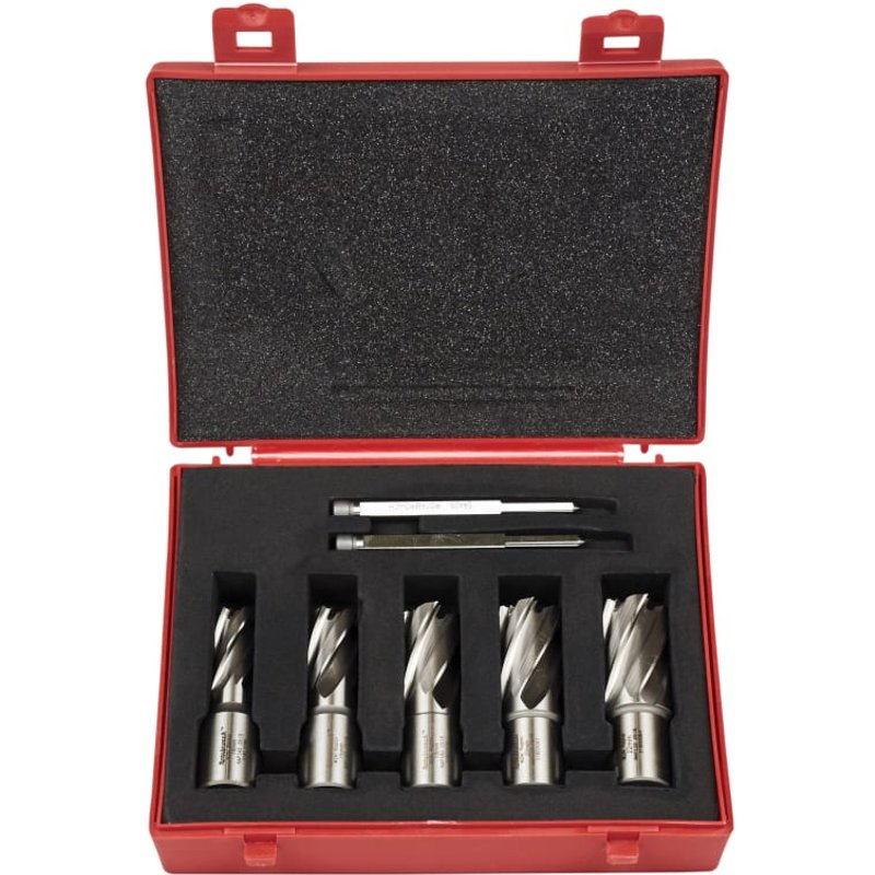 Halls Rotabroachâ„¢ HSS Raptor Cutter Kit, 7 Piece RAPX1222KIT
