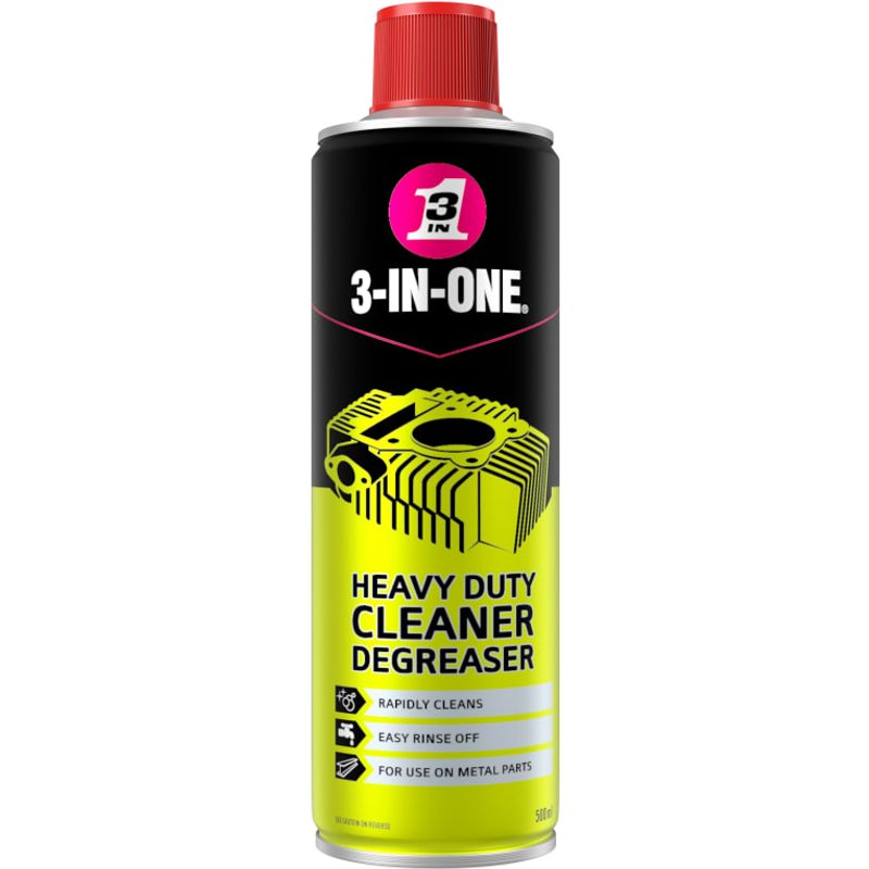 3-IN-ONEĀ® 3-IN-ONEĀ® Heavy-Duty Cleaner Degreaser 500ml 44615