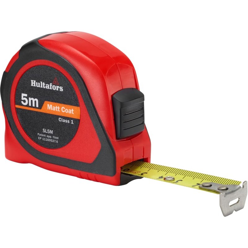 Hultafors SL5M Short Steel Tape 5m (Width 19mm) (Metric only) 351203