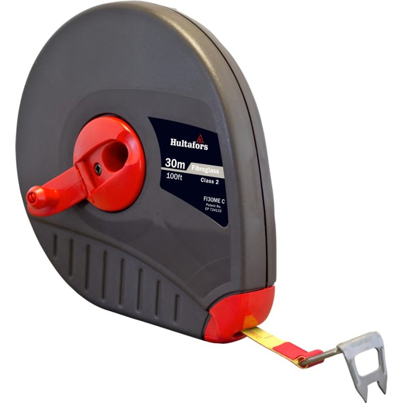 Hultafors FT30ME Futura Fibreglass Tape 30m/100ft (Width 13mm) 354713