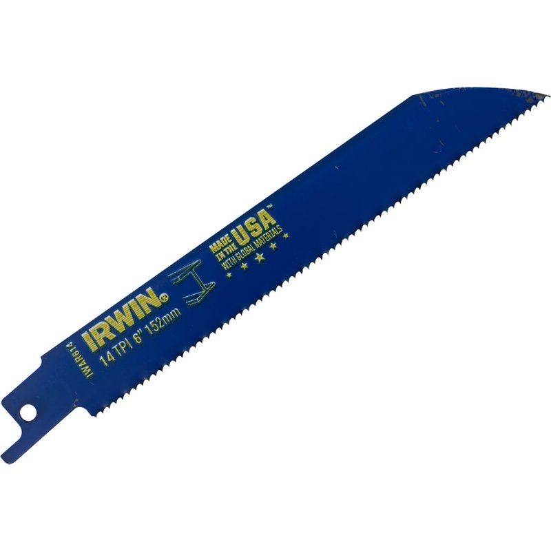 Irwin IRWIN® 614R Sabre Saw Blade Metal Cutting 150mm 14 TPI (Pack 5) 10504152