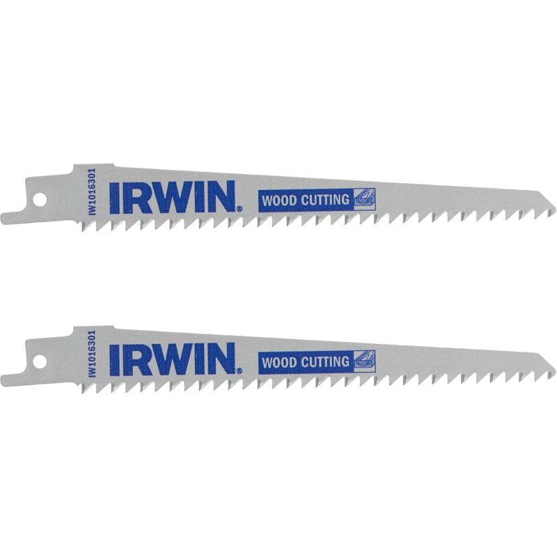 Irwin IRWIN® Sabre Saw Blade Wood/PVC Cutting 152mm (Pack 2) IW1016301