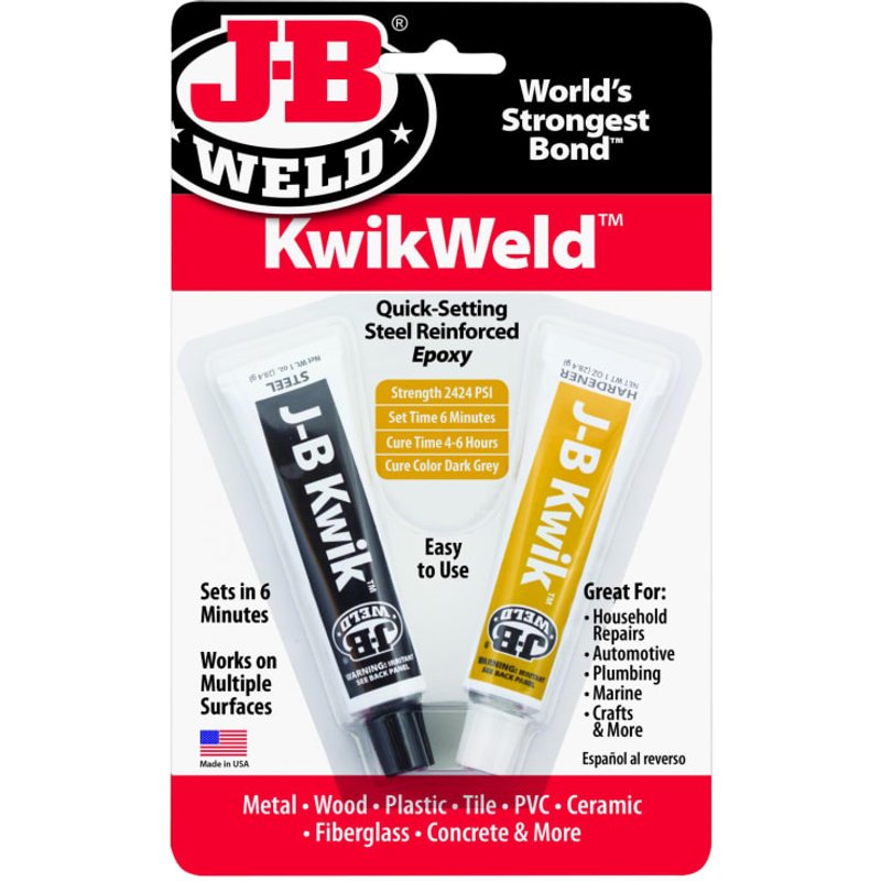 J-B Weld KwikWeld™ Epoxy Adhesive 2 x 30ml 8276UK
