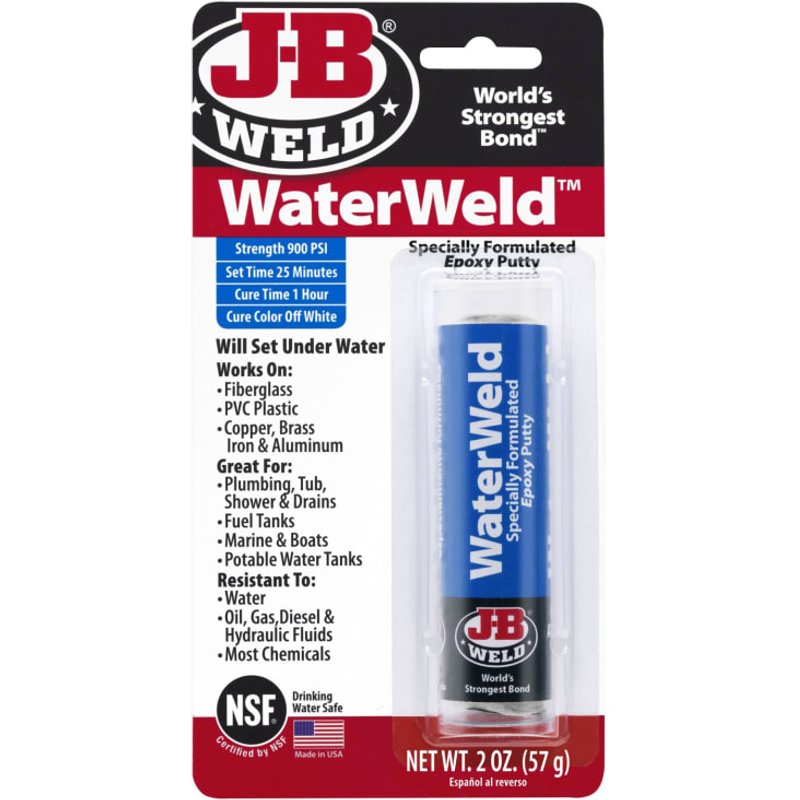 J-B Weld WaterWeldâ„¢ Epoxy Putty 57g 8277UK