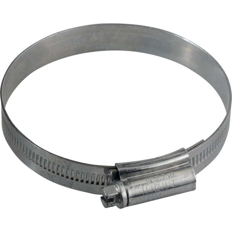 JubileeĀ® 3X Zinc Protected Hose Clip 60 - 80mm (2.3/8 - 3.1/8in) 3XMS