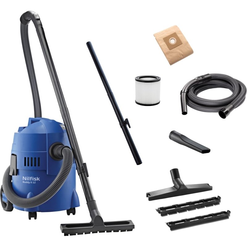 Nilfisk Buddy II Wet & Dry Vacuum 12 litre 1200W 240V 18451120