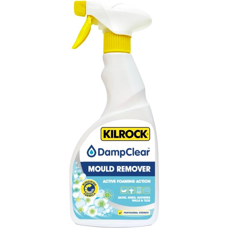 Kilrock Damp Clear Mould Remover Spray 500ml DAMPCLEARMOULD DAMPCLEARMOULD