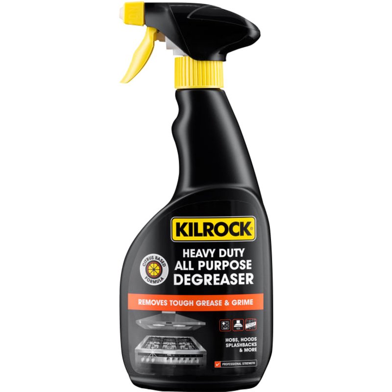 Kilrock Black Degreaser Spray 500ml DEGREASER500
