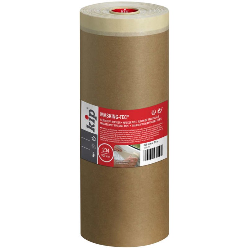 KIPĀ® 234 Paper Masker Tape 300mm x 25m 221642