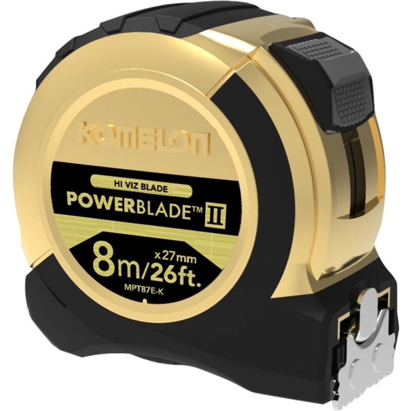 Komelon Gold Pocket Tape 8m/26ft (Width 27mm) MPT87EG