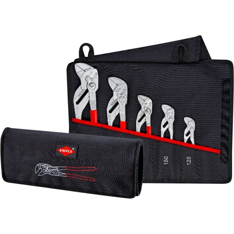 Knipex 00 19 55 S4 Pliers Wrenches Set, 5 Piece 00 19 55 S4