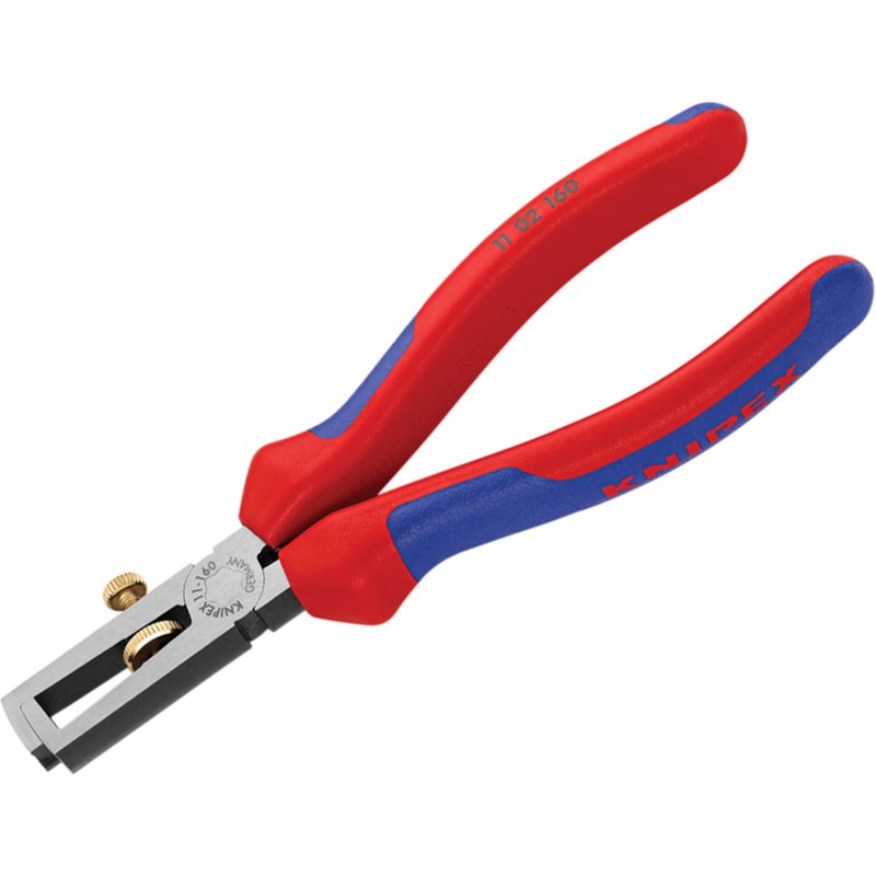 Knipex 11 02 160 Insulation Stripping Pliers Multi-component Grip 160mm 11 02 160 SB