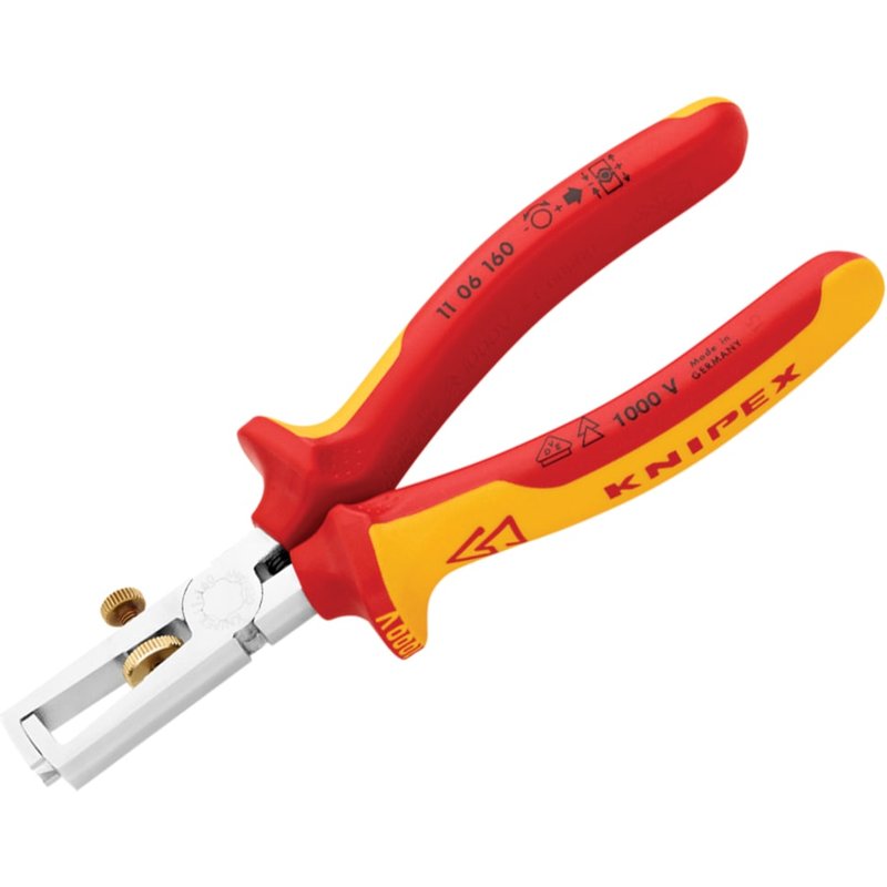 Knipex 11 06 160 VDE Insulation Strippers 160mm 11 06 160 SB