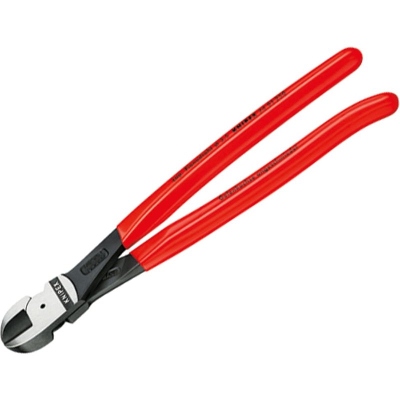Knipex 74 91 250 High Leverage Centre Cutters Plastic Coated Grip 250mm 74 91 250 SB