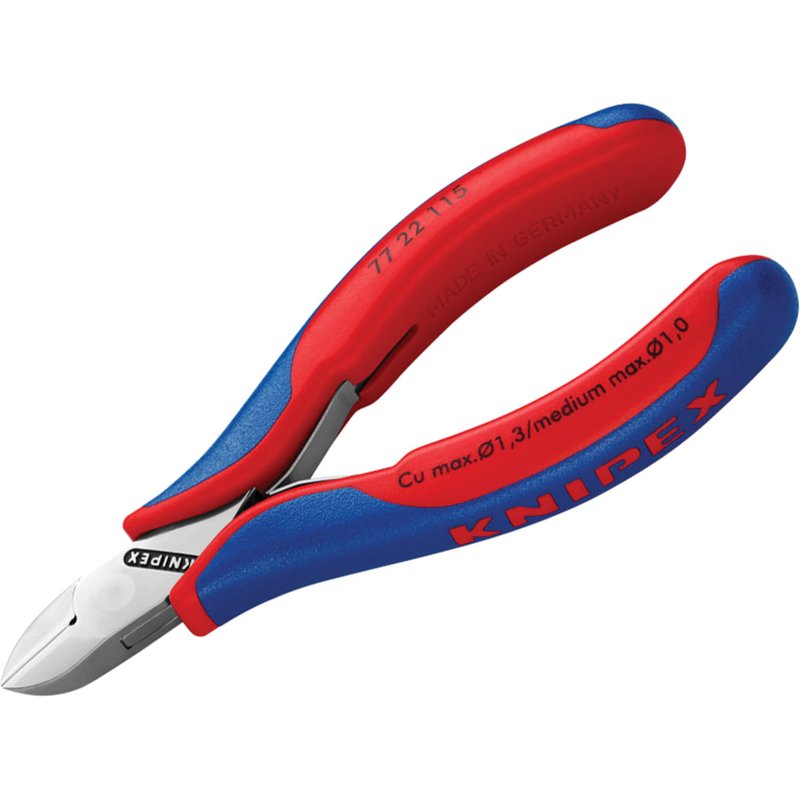 Knipex 77 22 115 Electronics Diagonal Cutter with Box Joint 115mm 77 22 115 SB