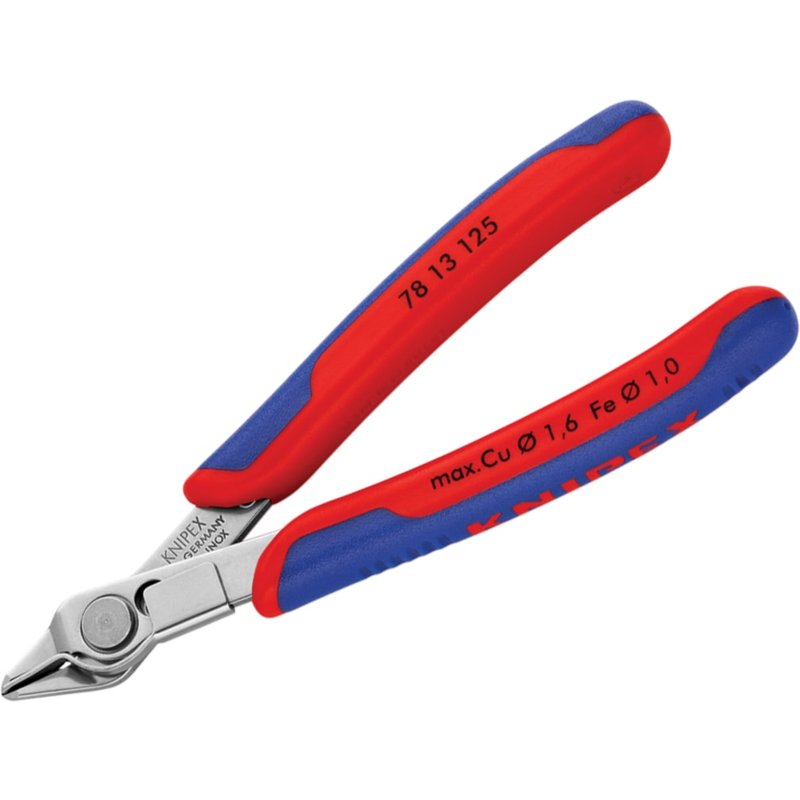 Knipex 78 13 125 Electronic Super Knips® + Lead Catcher Multi-Component Grip 125mm 78 13 125 SB