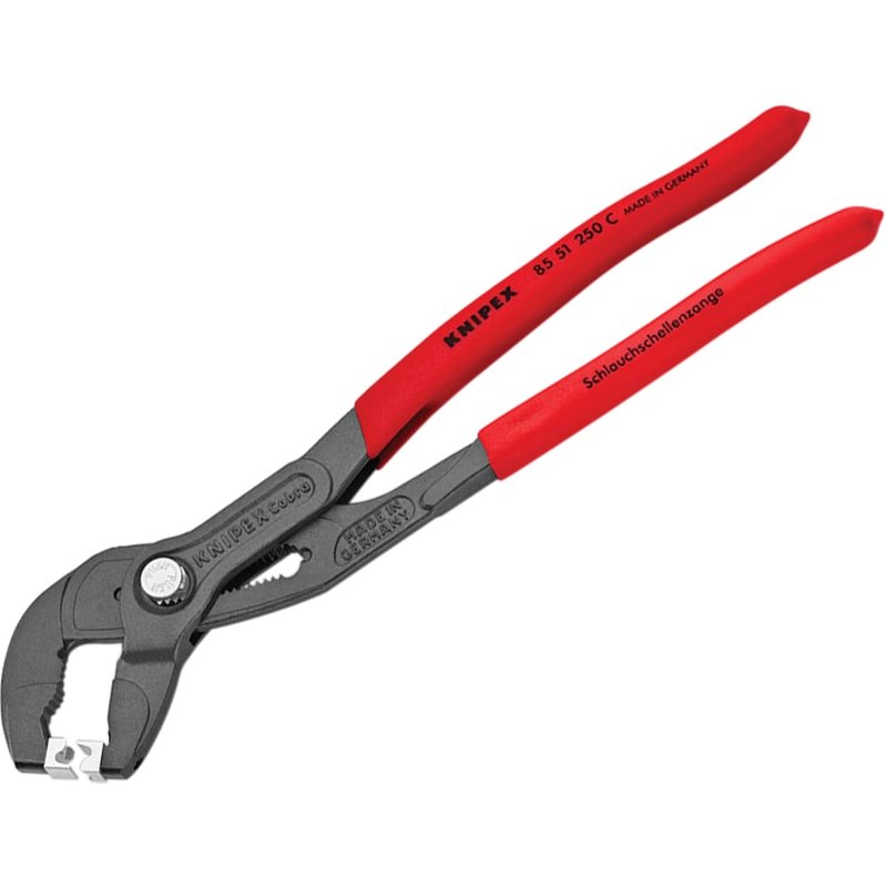 Knipex 85 51 250 C Spring Hose Clamp Pliers for Click Clamps 250mm 85 51 250 C