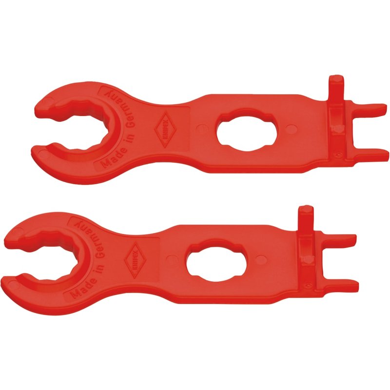 Knipex 97 49 66 2 Mounting Tool for Solar Cable Connectors MC4 (Multi-Contact) (2 Pack) 97 49 66 2