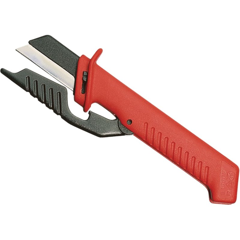 Knipex 98 56 SB Cable Knife with Hinged Blade Guard 98 56 SB