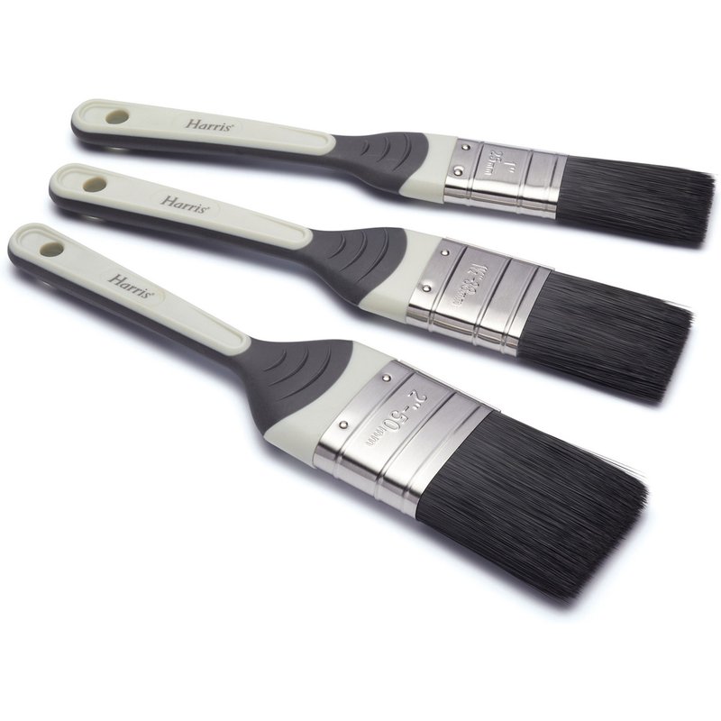 Harris 102021010 Seriously Good Woodwork Gloss Paint Brush (Pack of 3) 102021010
